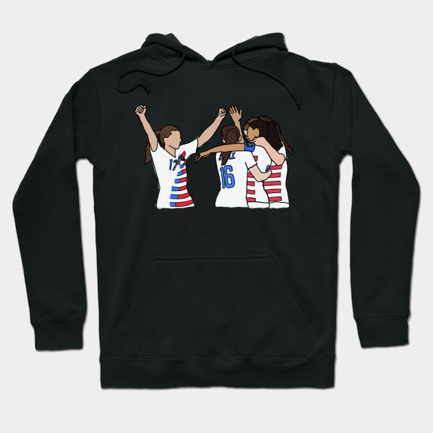 Goal Celebration Hoodie by Linzilu99